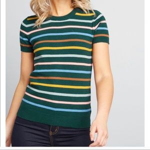 MODCLOTH Charter School XS Sweater Short S…